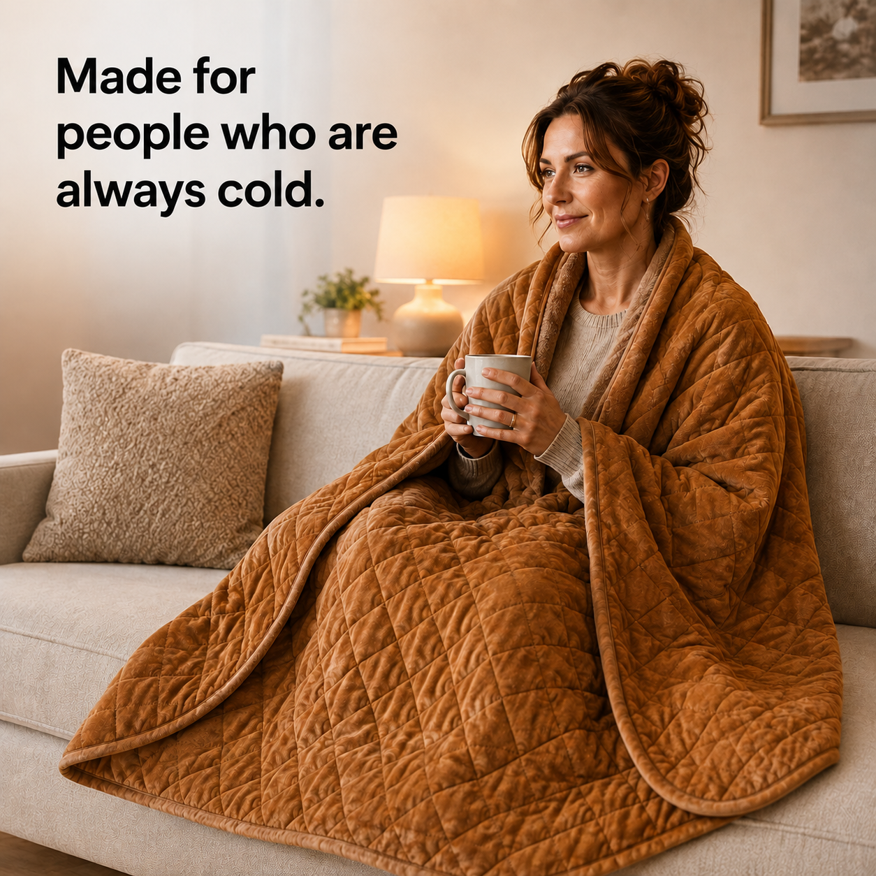 Snurzy Heated Throw Blanket