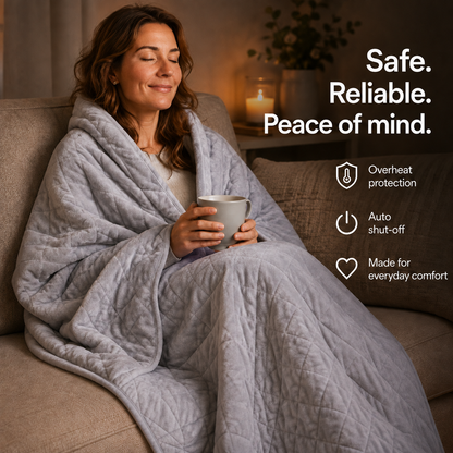 Snurzy Heated Throw Blanket